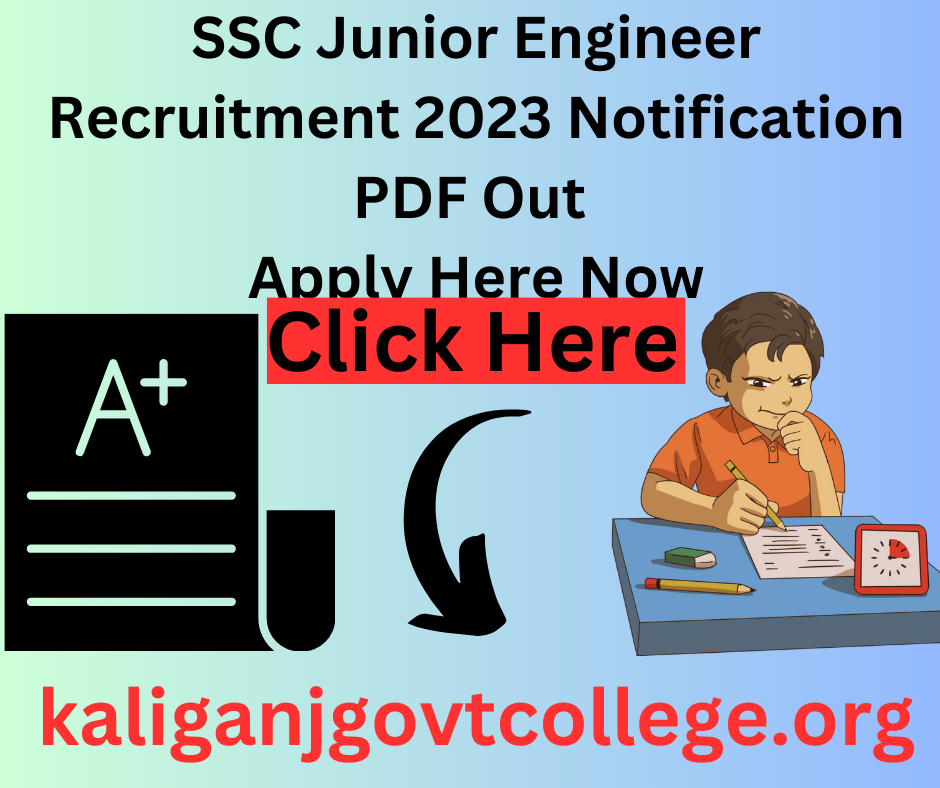 SSC Junior Engineer Poster Image