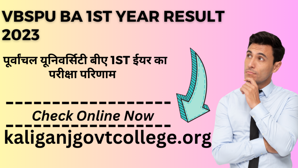 VBSPU BA 1st Year Result 2023