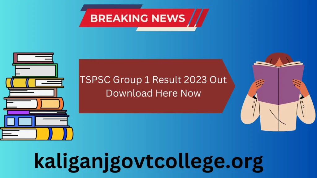 TSPSC Group 1 Result 2023 Out Download Here Now