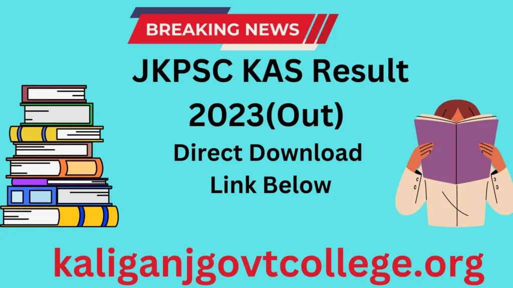 JKPSC KAS Result 2023