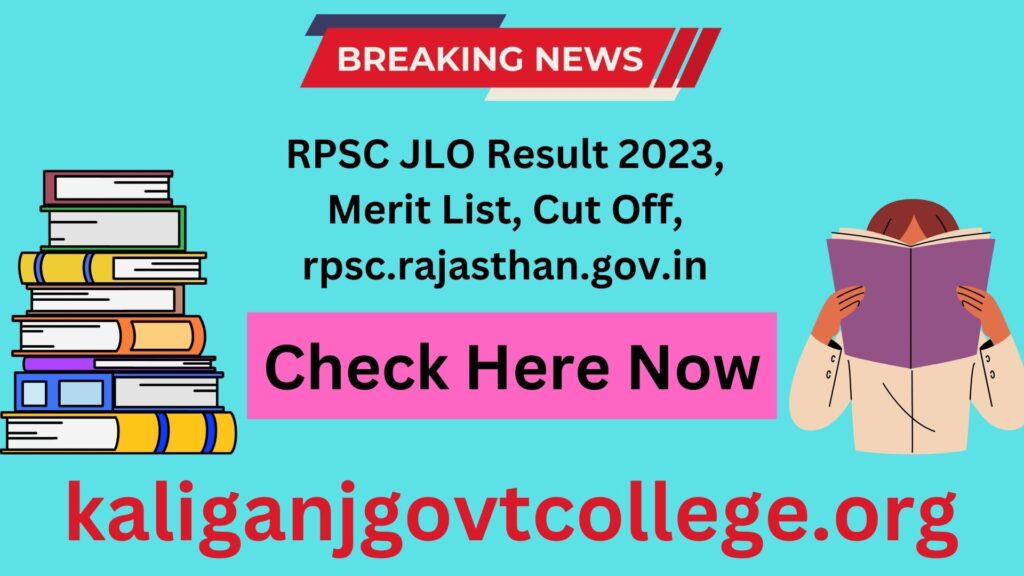 RPSC JLO Result 2023