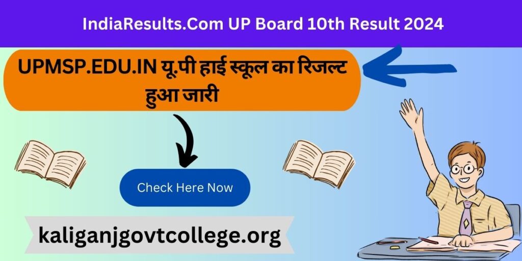 IndiaResults.Com UP Board 10th Result 2024