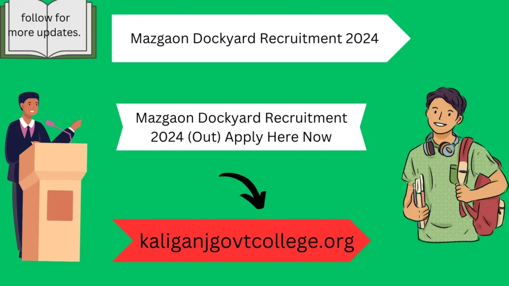 Mazgaon Dockyard Recruitment 2024