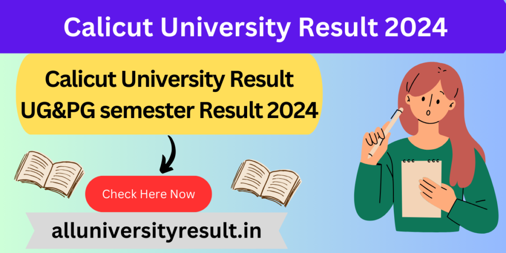 Calicut University Result 2024