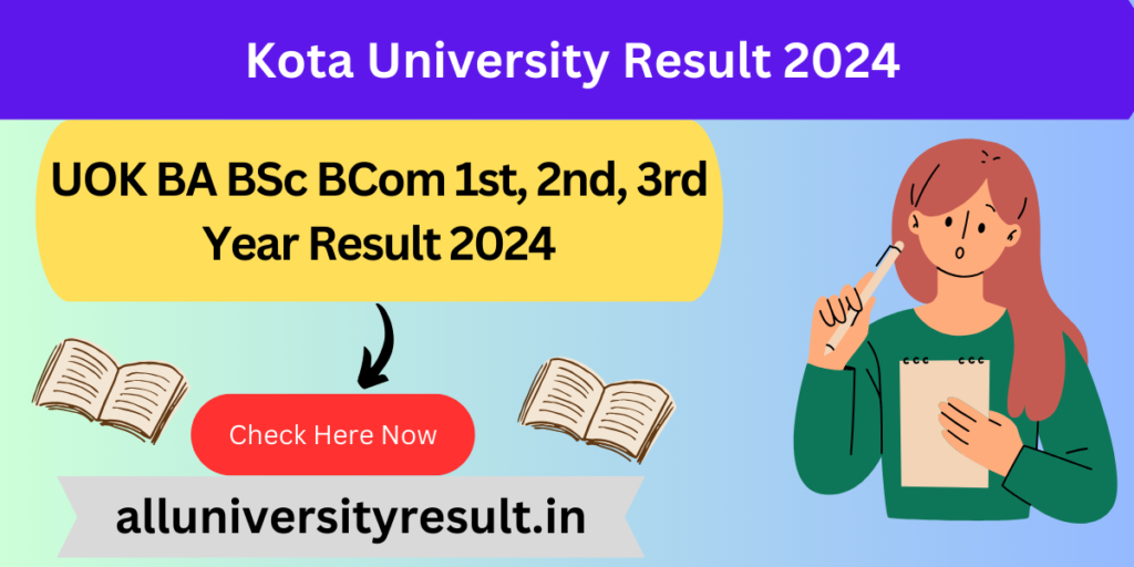 Kota University Result 2024