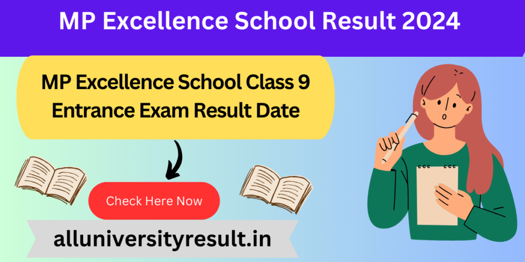 MP Excellence School Result 2024 (Link) mpsos.nic.in Class 9 Merit List