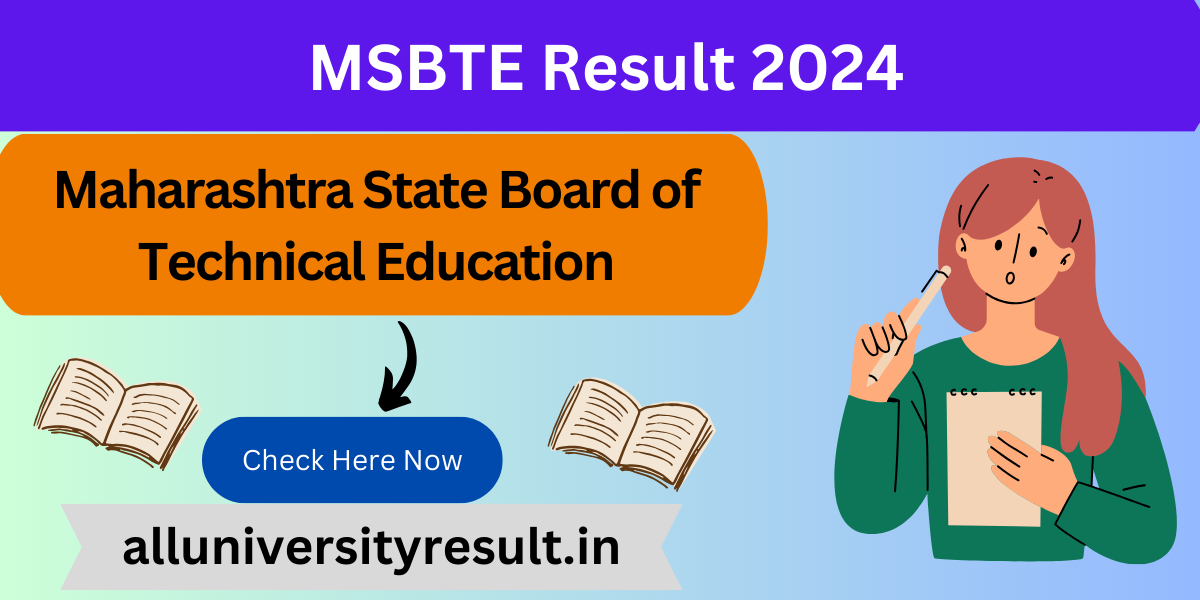 MSBTE Result 2024 Result 2024