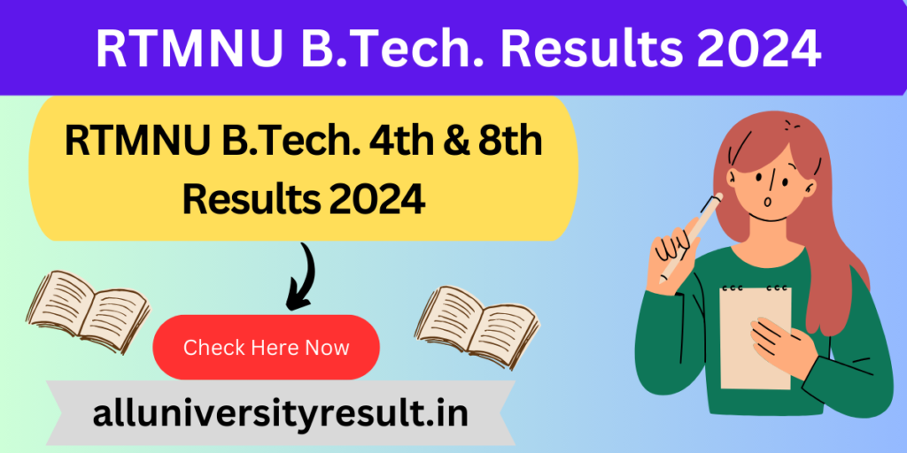 RTMNU B.Tech. Results 2024