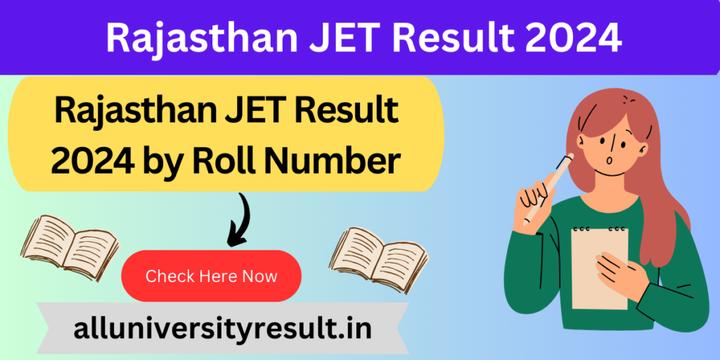 Rajasthan JET Result 2024