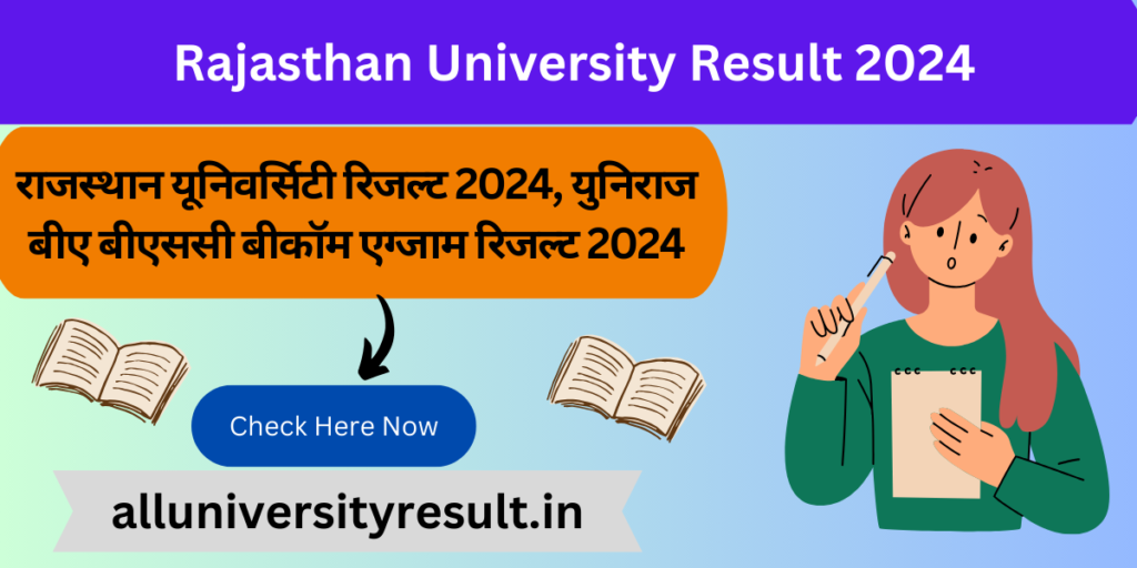 Rajasthan University Result 2024