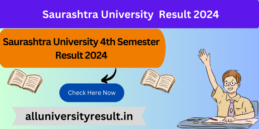 Saurashtra University 4th Semester Result 2024