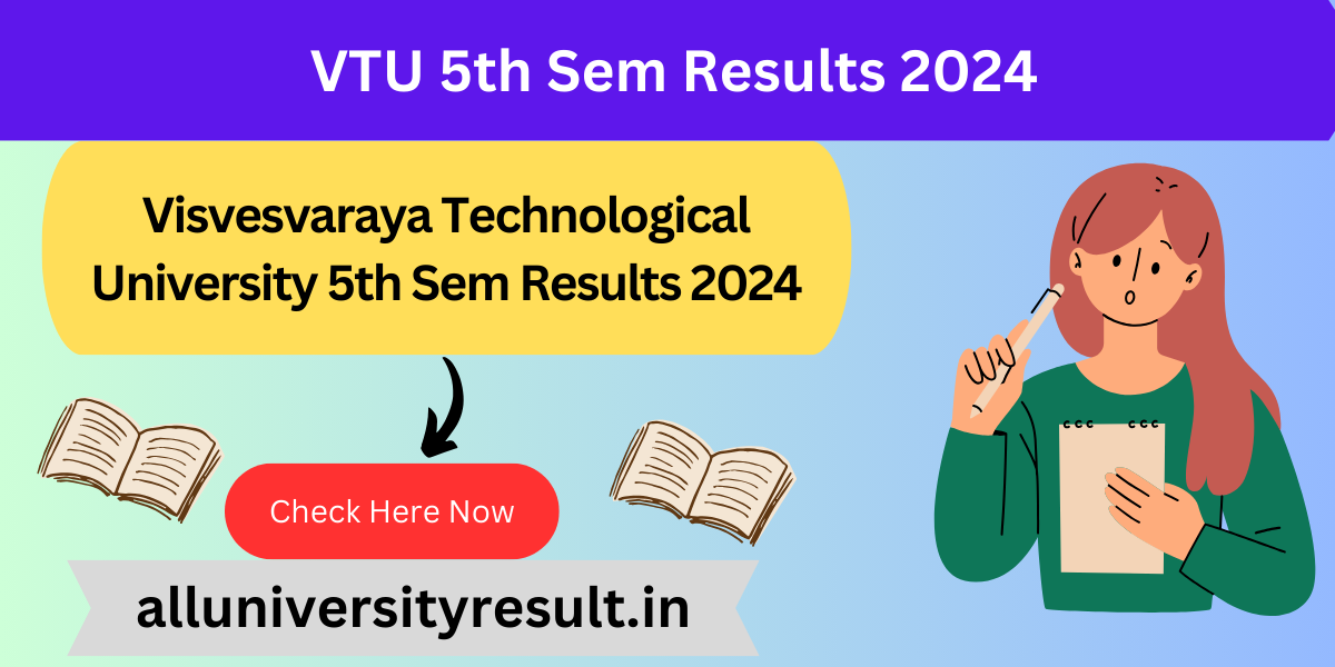 VTU 5th Sem Results 2024